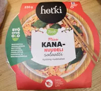 Mängden socker i Miso kana-nuudelisalaatti