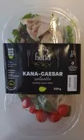 Mängden socker i Bistro Kana-Caesarsalaatti