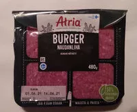 Mängden socker i Burger Nötkött