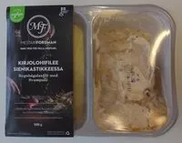 Mängden socker i Kirjolohifilee sienikastikkeessa