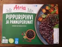 Mängden socker i Pippuripihvi ja pannuperunat