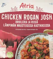 Mängden socker i Chicken Rogan Josh