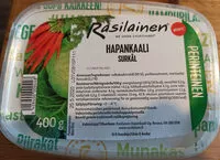 Socker och näringsämnen i Rasilainen