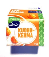 Mängden socker i Kuohukerma