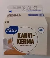 Mängden socker i Kahvikerma