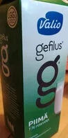 Mängden socker i Gefilus piimä