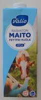 Mängden socker i Rasvaton maito