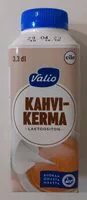 Mängden socker i Kahvikerma