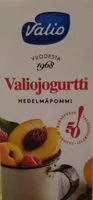 Mängden socker i Valiojogurtti Hedelmäpommi