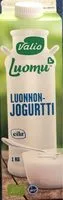 Mängden socker i Luomu™ luonnonjogurtti