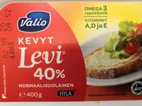 Mängden socker i Kevyt Levi