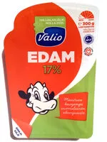 Mängden socker i Edam 17%