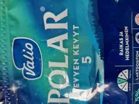 Mängden socker i Polar 5% juusto