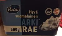 Mängden socker i Hyvä Suomalainen Arkirae