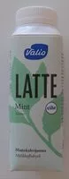 Mängden socker i Latte Mint Maitokahvijuoma