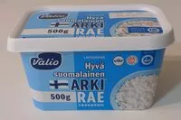 Mängden socker i Arki Rae rasvaton