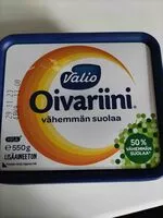 Mängden socker i Oivariini Less Salt