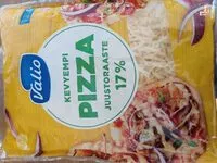 Mängden socker i Kevyempi pizza juustoraaste