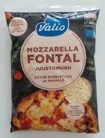 Mängden socker i Mozzarella Fontal Juustomuru