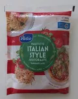 Mängden socker i Italian Style juustoraaste