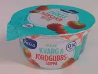 Mängden socker i Pehmeä rahka & mansikkakeitto