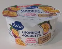 Mängden socker i Luonnonjogurtti+ Passio-hedelmä & Banaani