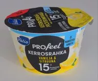 Mängden socker i PROfeel Kerrosrahka Vanilja & Sitruuna