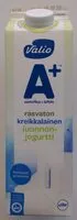 Mängden socker i A+ rasvaton kreikkalainen luonnonjogurtti