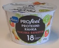 Mängden socker i PROfeel proteiinirahka mansikka-raparperi