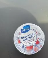 Mängden socker i Rasvaton jogurtti metsämarja