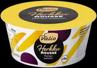 Mängden socker i Valio Herkku mousse mango-passion rahkavaahto