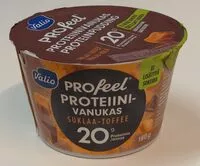 Mängden socker i Proteiini-Vanukas suklaa-toffee