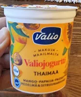 Mängden socker i Valiojogurtti Thaimaa