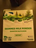 Mängden socker i Skimmed milk powder