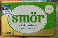 Mängden socker i Smör laktosfritt