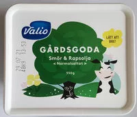 Mängden socker i Gårdsgoda - Smör & Rapsolja - Normalsaltat