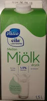 Mängden socker i Valio Eila laktosfri mellanmjölkdryck