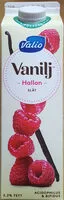 Mängden socker i Vanilj Hallon Slät