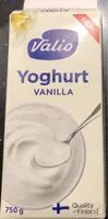 Mängden socker i yoghurt vainilla