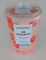 Mängden socker i AB Jogurtti mansikka