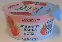 Mängden socker i Jogurttirahka mansikka