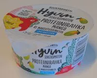 Mängden socker i Proteiinirahka mango
