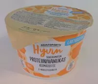 Mängden socker i Hyvin sokeroimaton proteiinivanukas kermatoffee