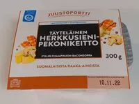 Mängden socker i Täyteläinen herkkusieni-pekonikeitto