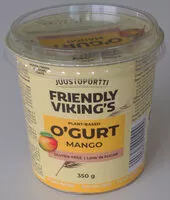 Mängden socker i O'gurt mango
