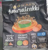Mängden socker i Kauralenkki