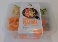 Mängden socker i Fresh bowl prawn rice & poke-sauce