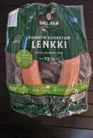 Mängden socker i Kunnon kuoreton lenkki