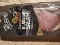 Mängden socker i Klassisk salami