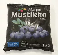 Mängden socker i Mustikka